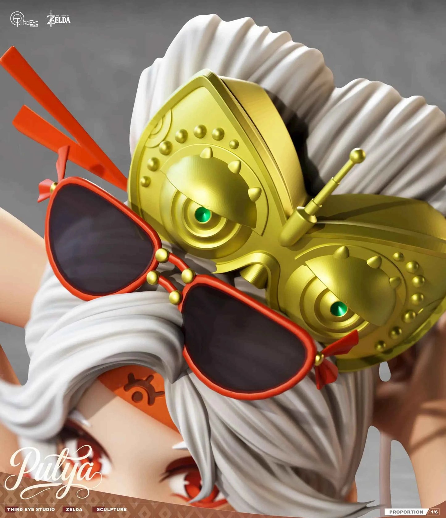 The Legend of Zelda Third Eye Studio Swimsuit Purah Resin Statue