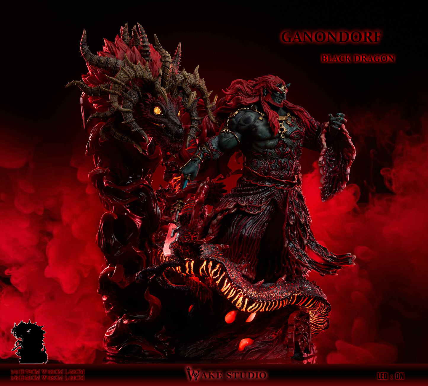 The Legend of Zelda Wake Studio Ganondorf Resin Statue