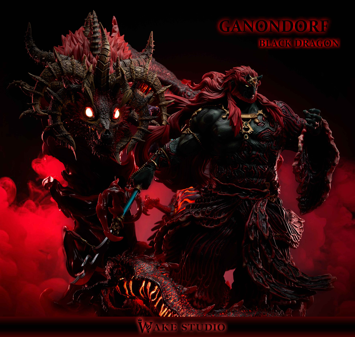 The Legend of Zelda Wake Studio Ganondorf Resin Statue