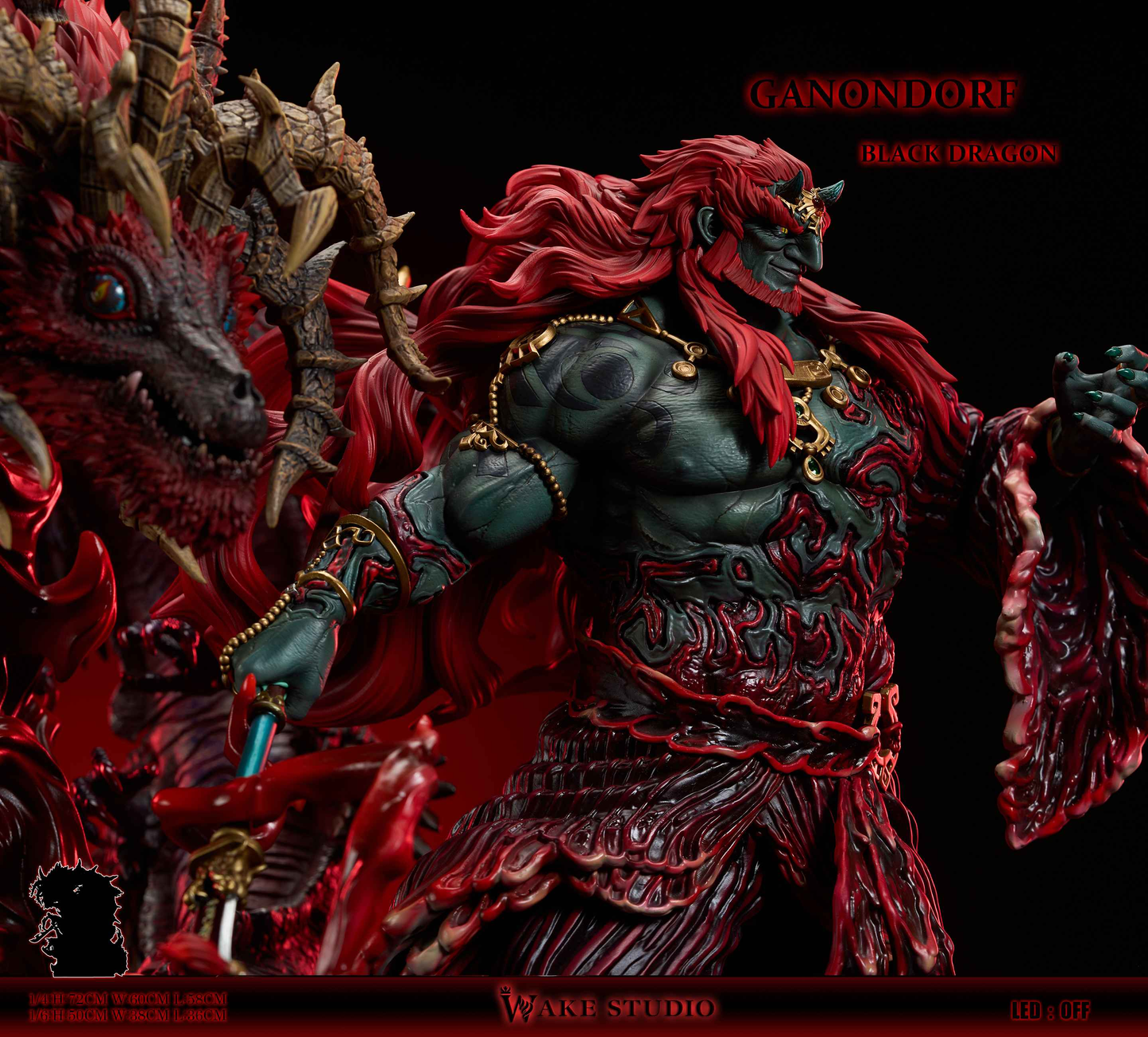 The Legend of Zelda Wake Studio Ganondorf Resin Statue