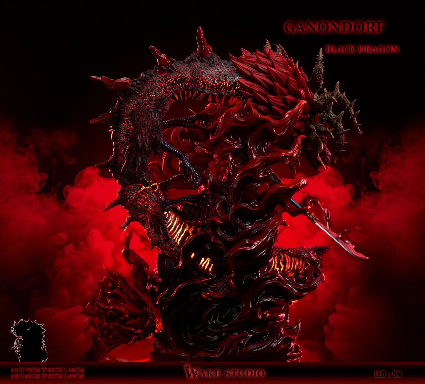 The Legend of Zelda Wake Studio Ganondorf Resin Statue