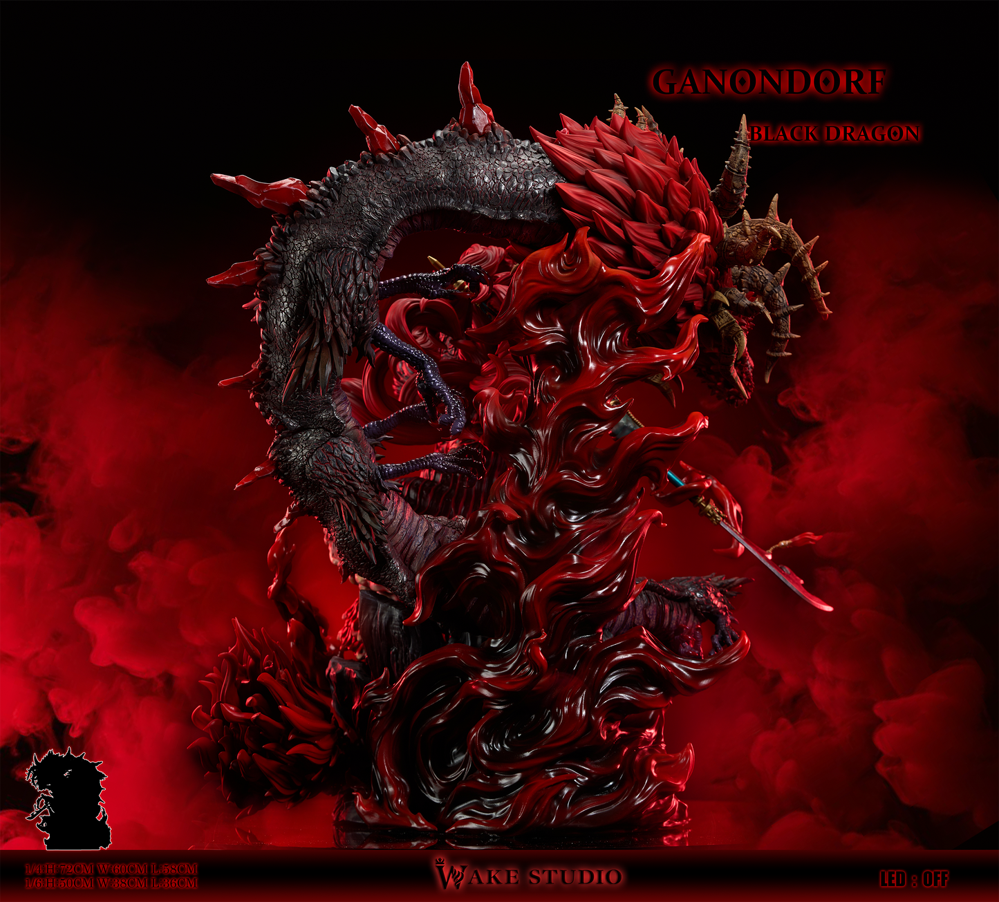 The Legend of Zelda Wake Studio Ganondorf Resin Statue
