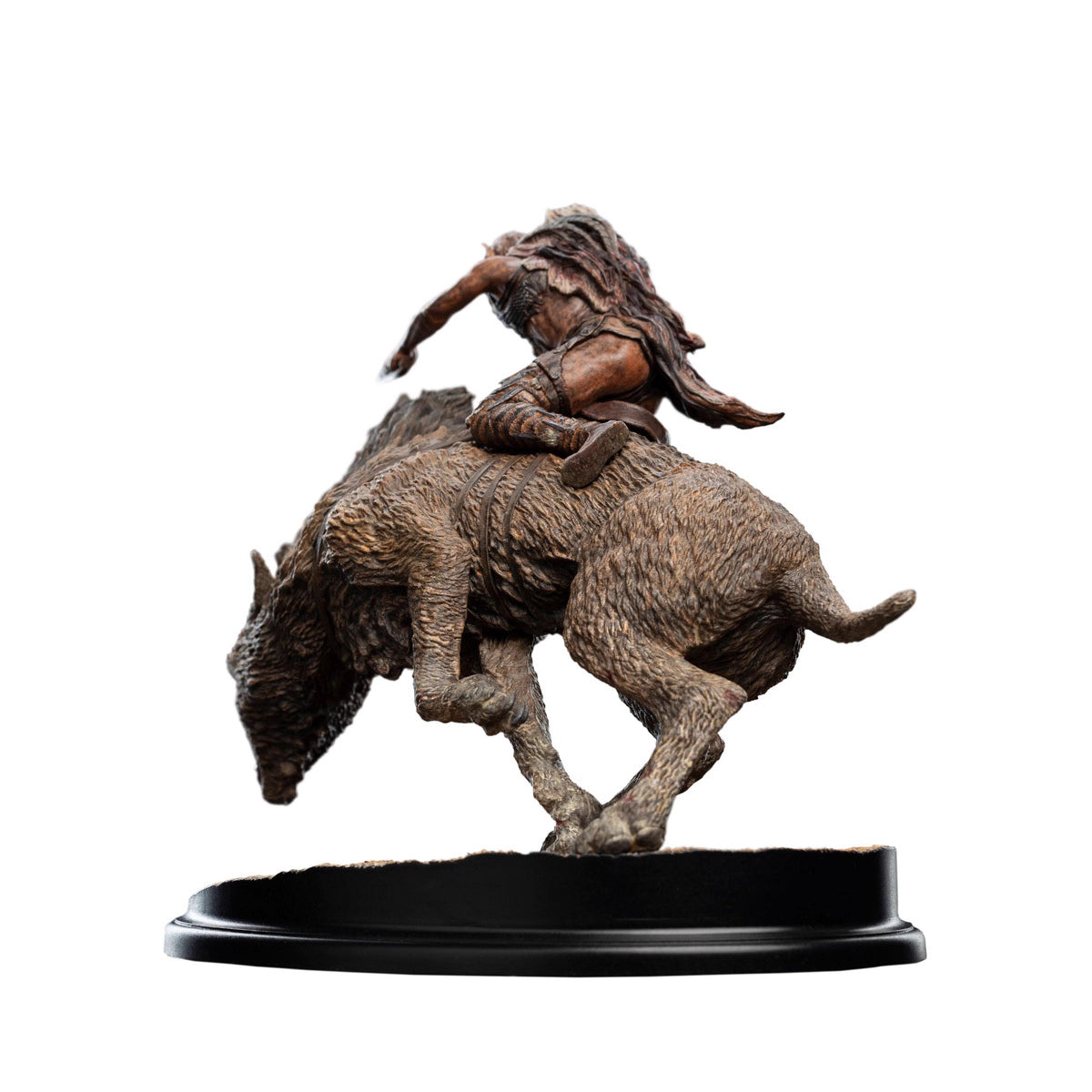 The Lord of the Rings WETA Workshop Orc Warg Rider Shaku 86-01-04752 Licensed Resin Statue
