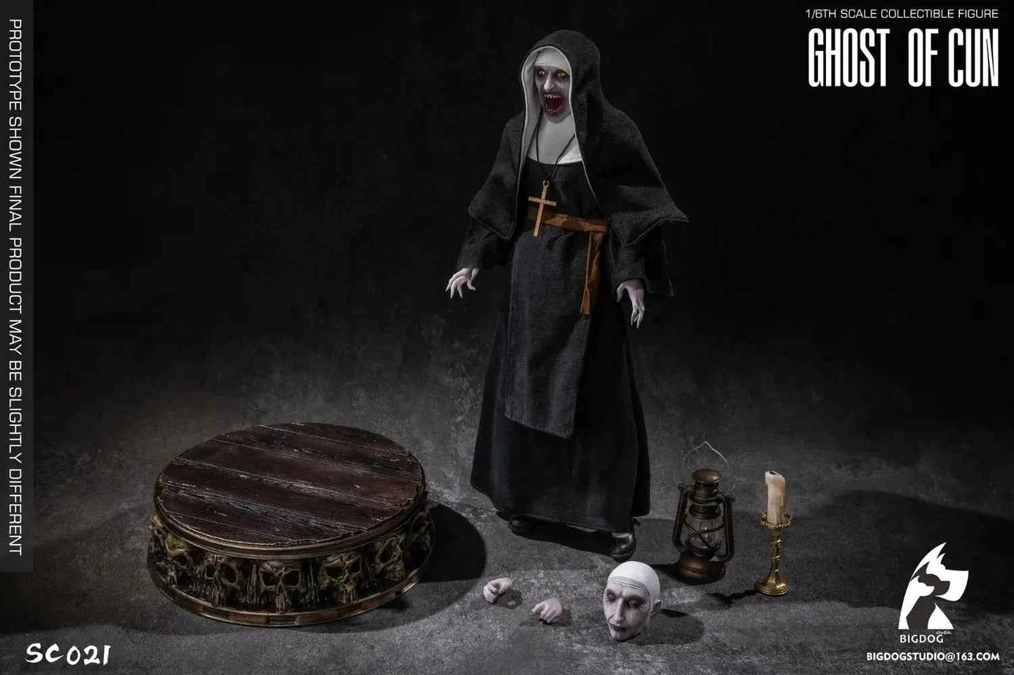 The Nun BIGDOG Studio Valak Ghost of Cun SC021 1/6 Action Figure (3rd party)