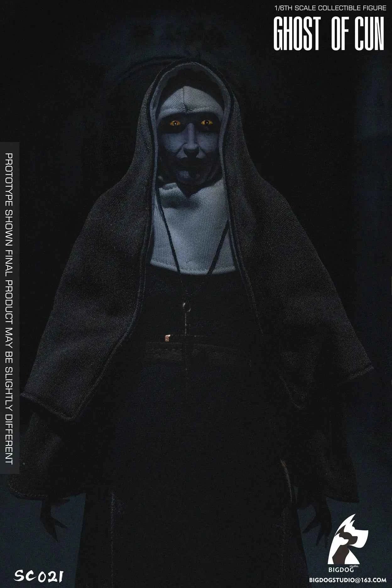 The Nun BIGDOG Studio Valak Ghost of Cun SC021 1/6 Action Figure (3rd party)