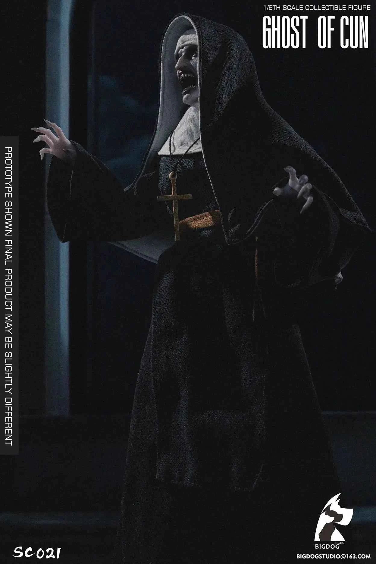 The Nun BIGDOG Studio Valak Ghost of Cun SC021 1/6 Action Figure (3rd party)