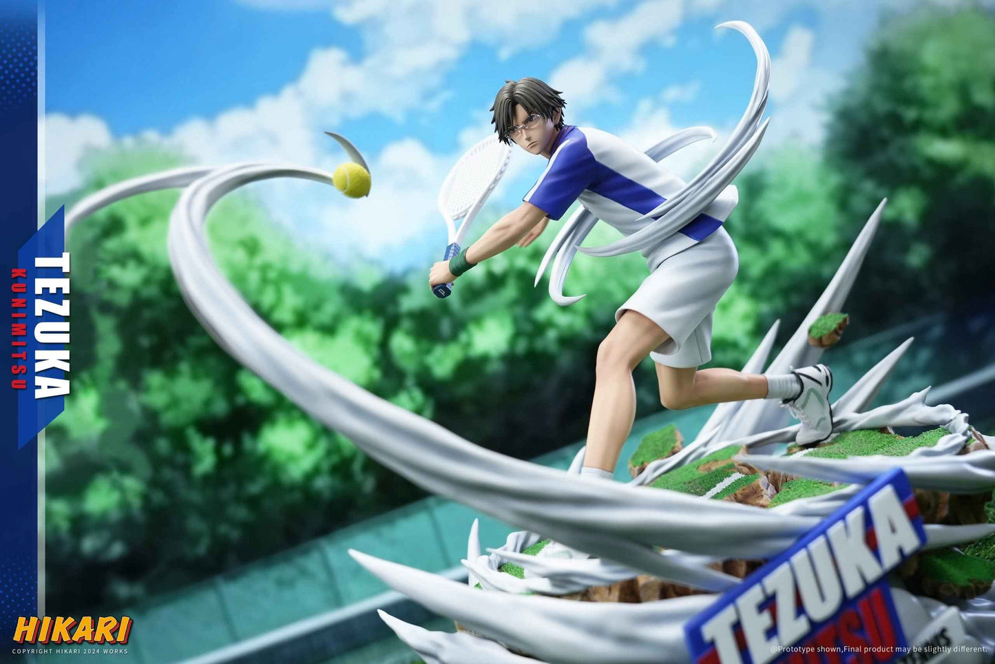 The Prince of Tennis ~ Hikari Studio ~ Tezuka Kunimitsu ~ Resin Statue - Santoryu Resins Collectors