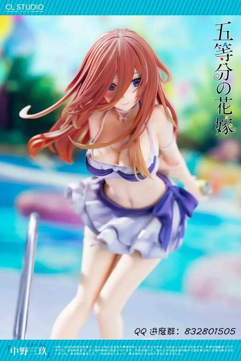 The Quintessential Quintuplets CL Studio Miku Nakano Resin Statue