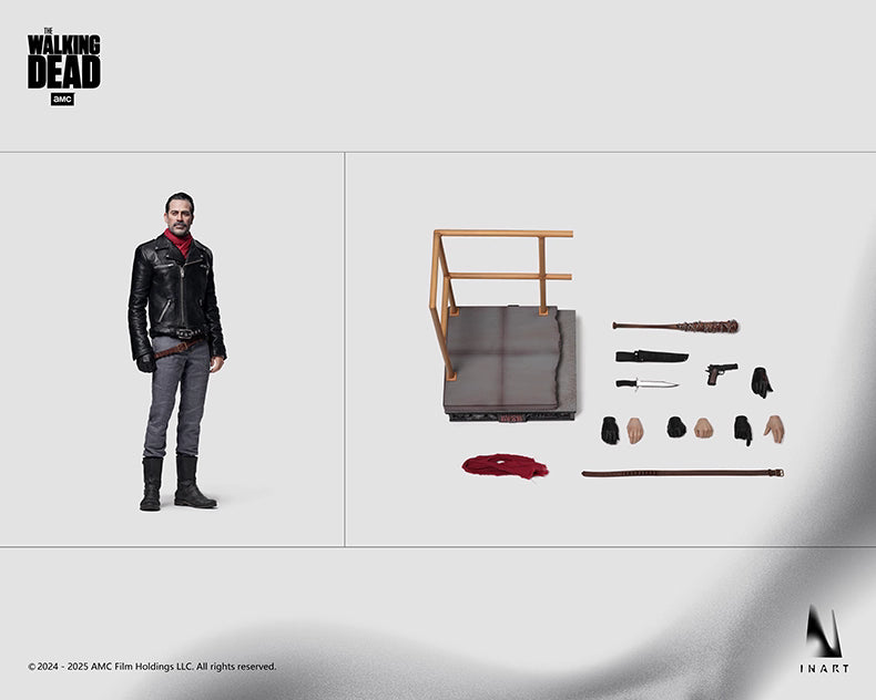 The Walking Dead Inart Collectibles Studio Season 8 Negan Smith Ag-A025 1/6 Licensed Action Figure