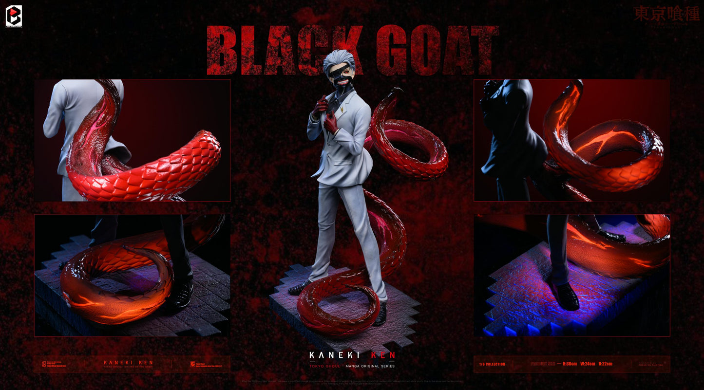 Tokyo Ghoul Black and White Studio Black Goat Ken Kaneki Resin Statue