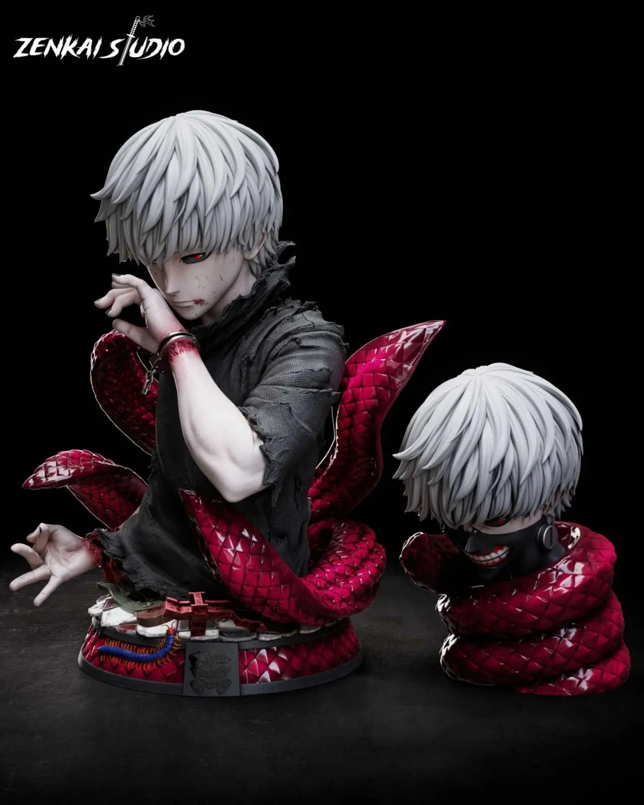 Tokyo Ghoul Zenkai Studio Ken Kaneki 1/1 Bust Resin Statue
