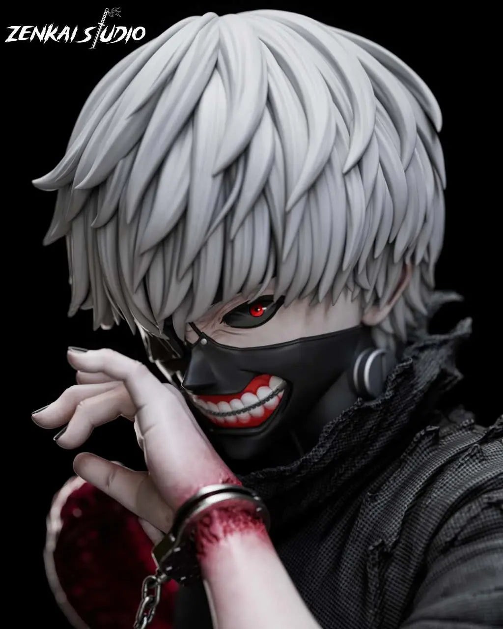 Tokyo Ghoul Zenkai Studio Ken Kaneki 1/1 Bust Resin Statue