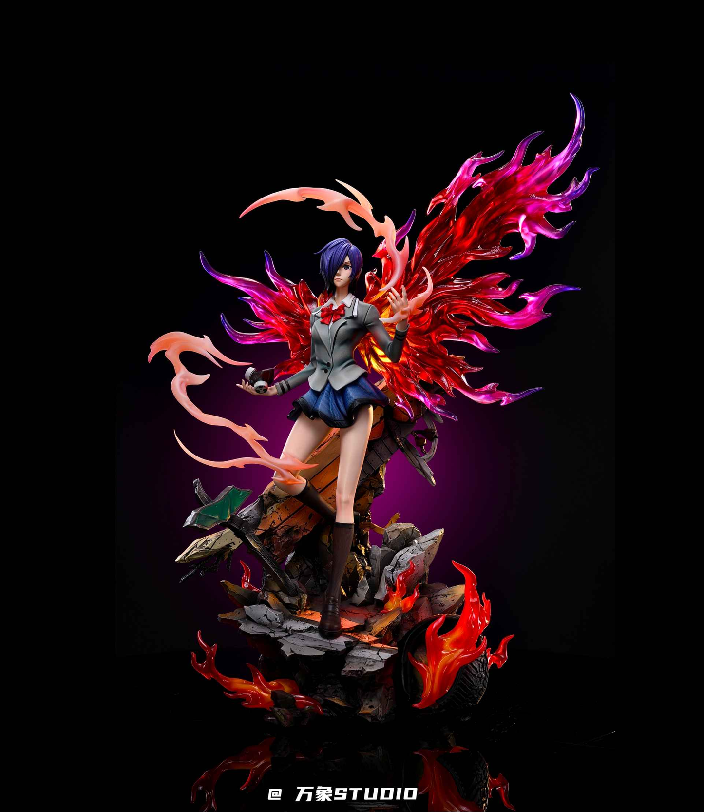 Tokyo Ghoul ~ Wan Xiang WX Studio ~ Touka Kirishima ~ Resin Statue - Santoryu Resins Collectors