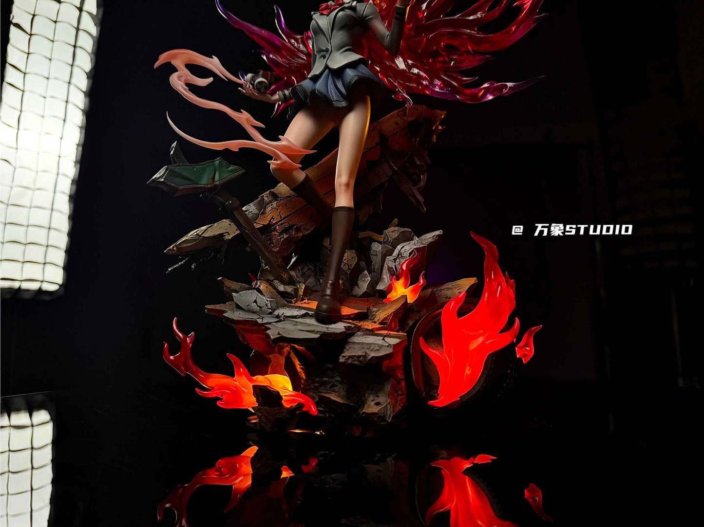 Tokyo Ghoul ~ Wan Xiang WX Studio ~ Touka Kirishima ~ Resin Statue - Santoryu Resins Collectors