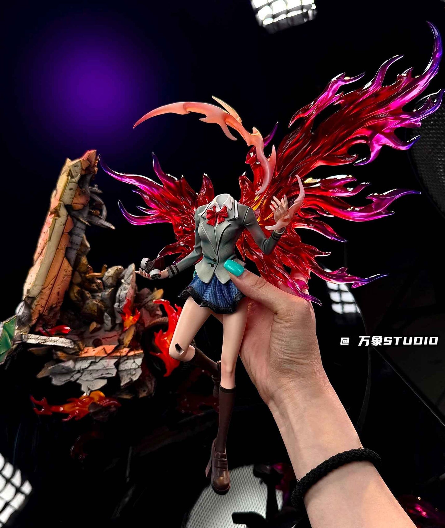 Tokyo Ghoul ~ Wan Xiang WX Studio ~ Touka Kirishima ~ Resin Statue - Santoryu Resins Collectors