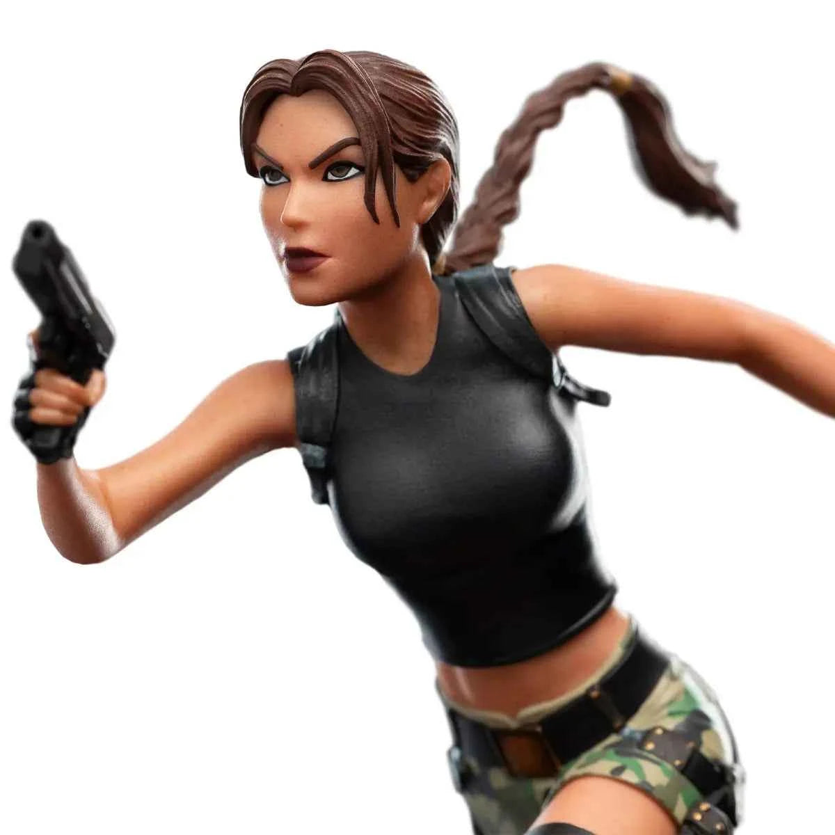 Tomb Raider WETA Workshop Studio Miniature Statue Lara Croft: The Sanctuary of Flame 89-01-04837 Licensed Resin Statue
