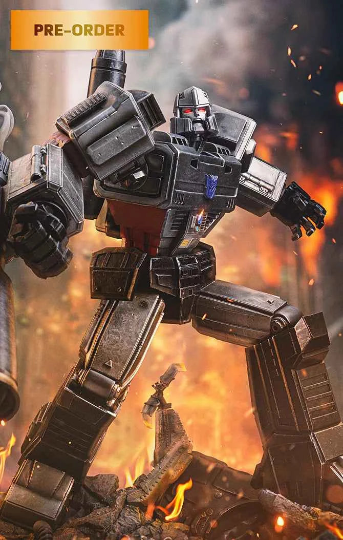 Transformers Iron Studios Megatron Demi Scale HASBR129325-20 1/20 Licensed Resin Statue