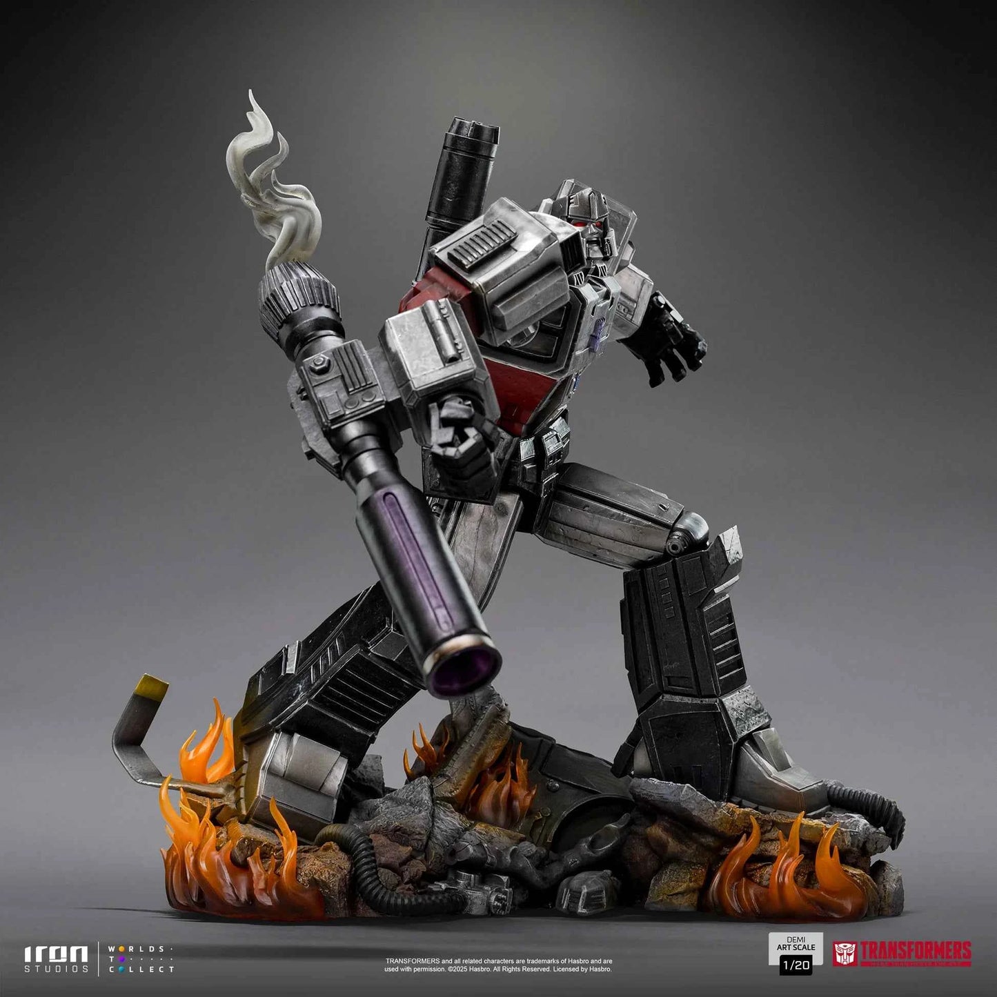 Transformers Iron Studios Megatron Demi Scale HASBR129325-20 1/20 Licensed Resin Statue