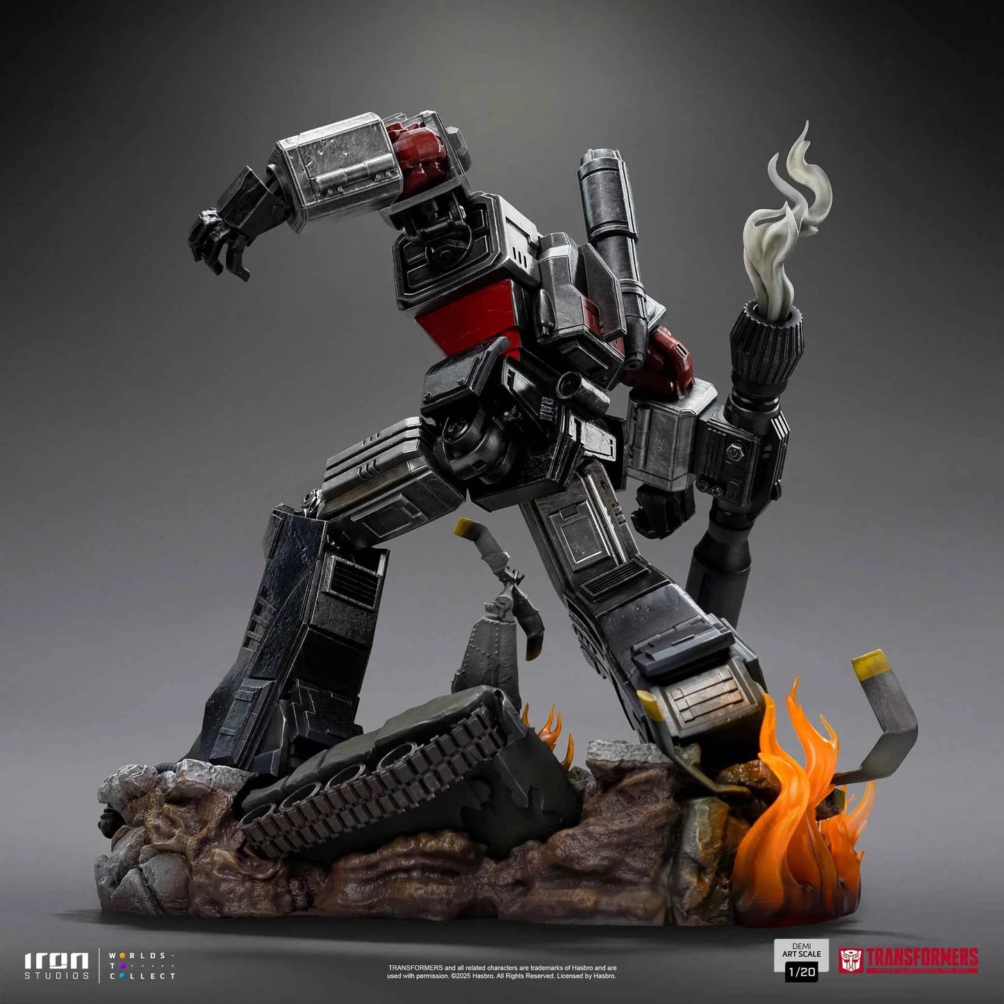 Transformers Iron Studios Megatron Demi Scale HASBR129325-20 1/20 Licensed Resin Statue