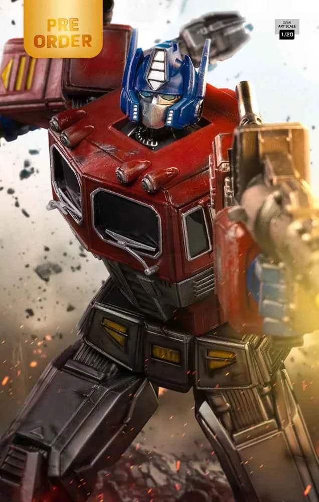 Transformers Iron Studios Optimus Prime Demi Scale HASBR126525-20 1/20 Licensed Resin Statue