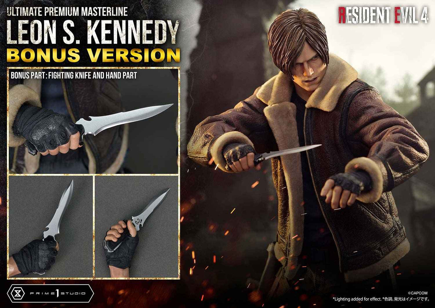 Resident Evil 4 ~ Prime 1 Studio ~ Leon S Kennedy Ultimate Premium Masterline ~ Licensed Resin Statue - Santoryu Resins Collectors