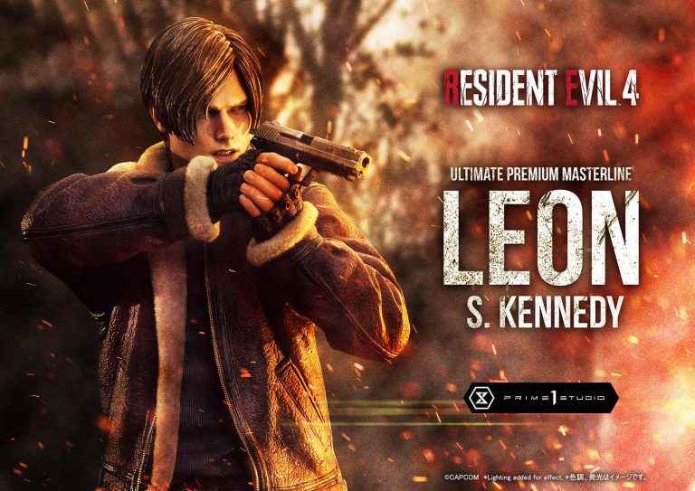 Resident Evil 4 ~ Prime 1 Studio ~ Leon S Kennedy Ultimate Premium Masterline ~ Licensed Resin Statue - Santoryu Resins Collectors