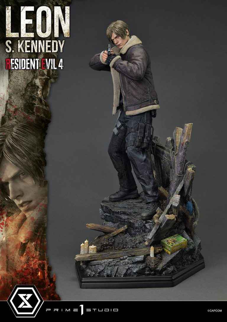 Resident Evil 4 ~ Prime 1 Studio ~ Leon S Kennedy Ultimate Premium Masterline ~ Licensed Resin Statue - Santoryu Resins Collectors