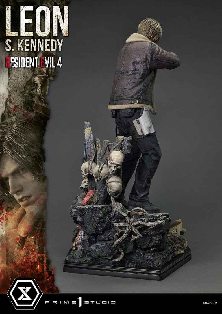 Resident Evil 4 ~ Prime 1 Studio ~ Leon S Kennedy Ultimate Premium Masterline ~ Licensed Resin Statue - Santoryu Resins Collectors