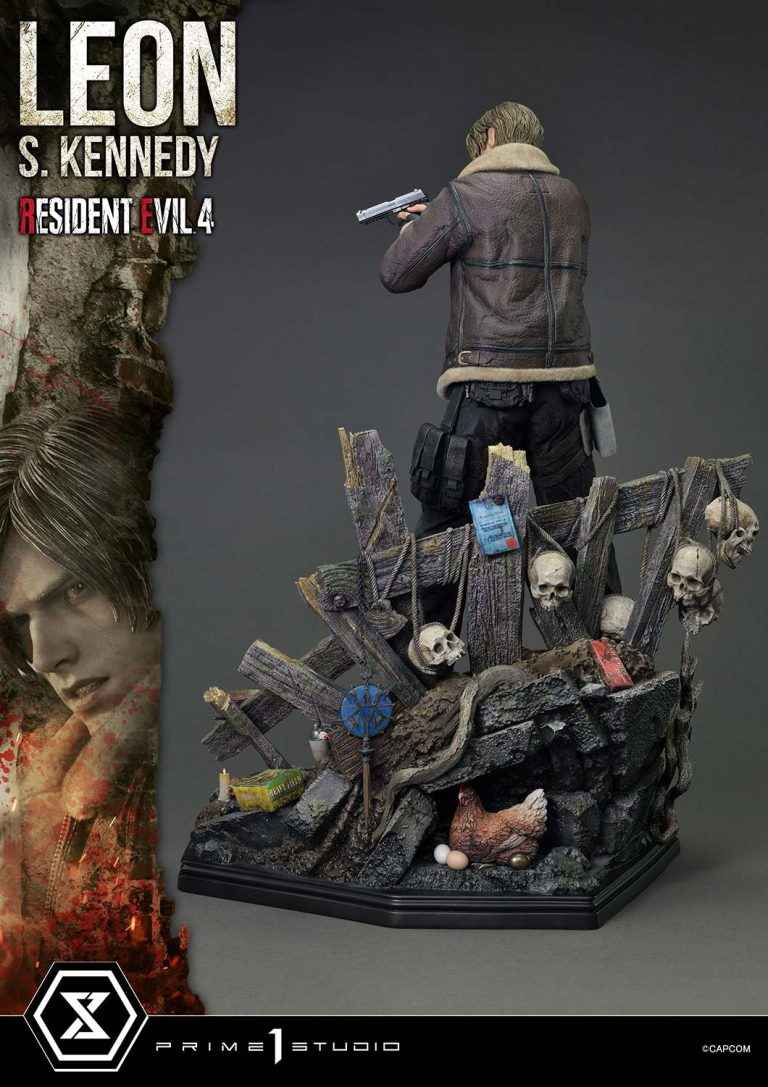 Resident Evil 4 ~ Prime 1 Studio ~ Leon S Kennedy Ultimate Premium Masterline ~ Licensed Resin Statue - Santoryu Resins Collectors