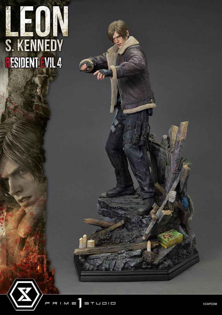 Resident Evil 4 ~ Prime 1 Studio ~ Leon S Kennedy Ultimate Premium Masterline ~ Licensed Resin Statue - Santoryu Resins Collectors