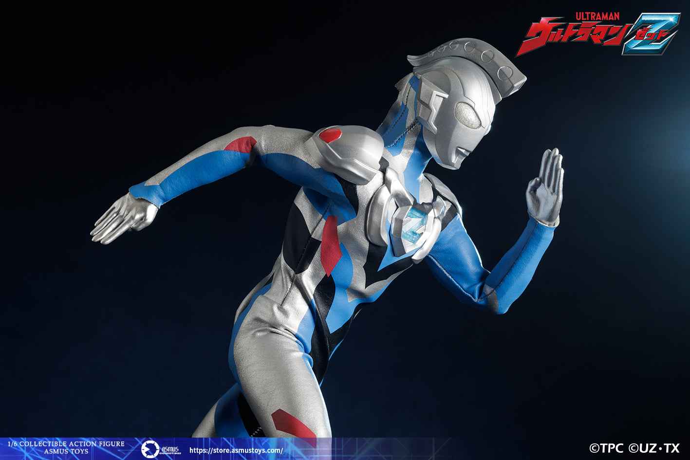 Ultraman Asmus Toys Ultraman Ultraman Zeta ULT003 Licensed Action Figure