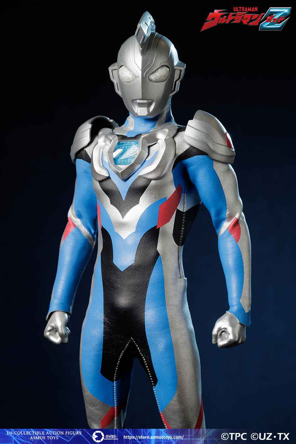 Ultraman Asmus Toys Ultraman Ultraman Zeta ULT003 Licensed Action Figure