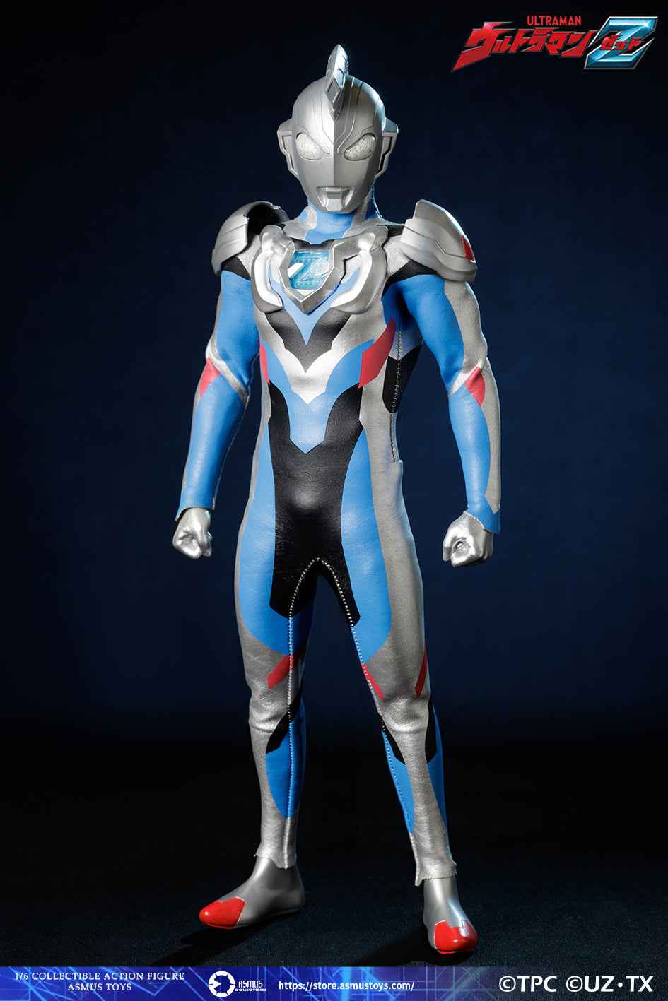 Ultraman Asmus Toys Ultraman Ultraman Zeta ULT003 Licensed Action Figure