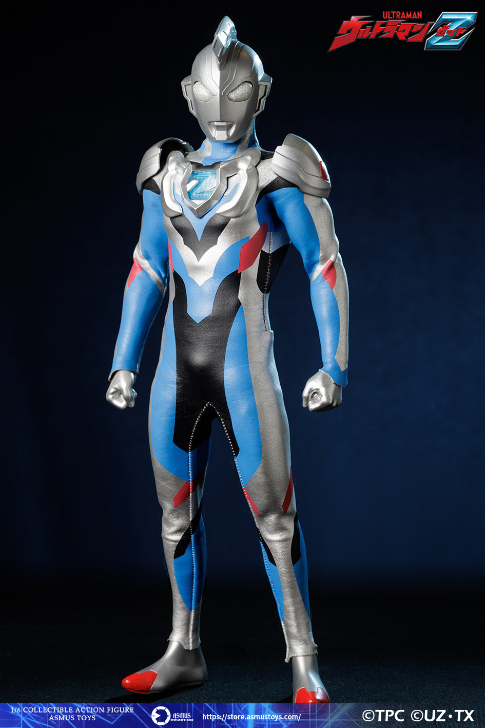 Ultraman Asmus Toys Ultraman Ultraman Zeta ULT003 Licensed Action Figure