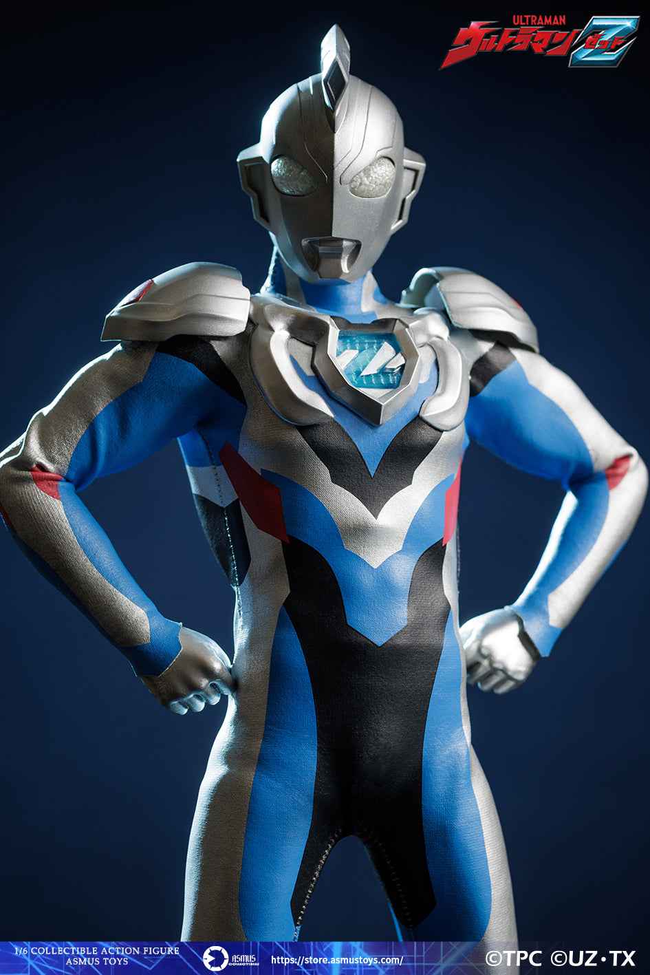 Ultraman Asmus Toys Ultraman Ultraman Zeta ULT003 Licensed Action Figure