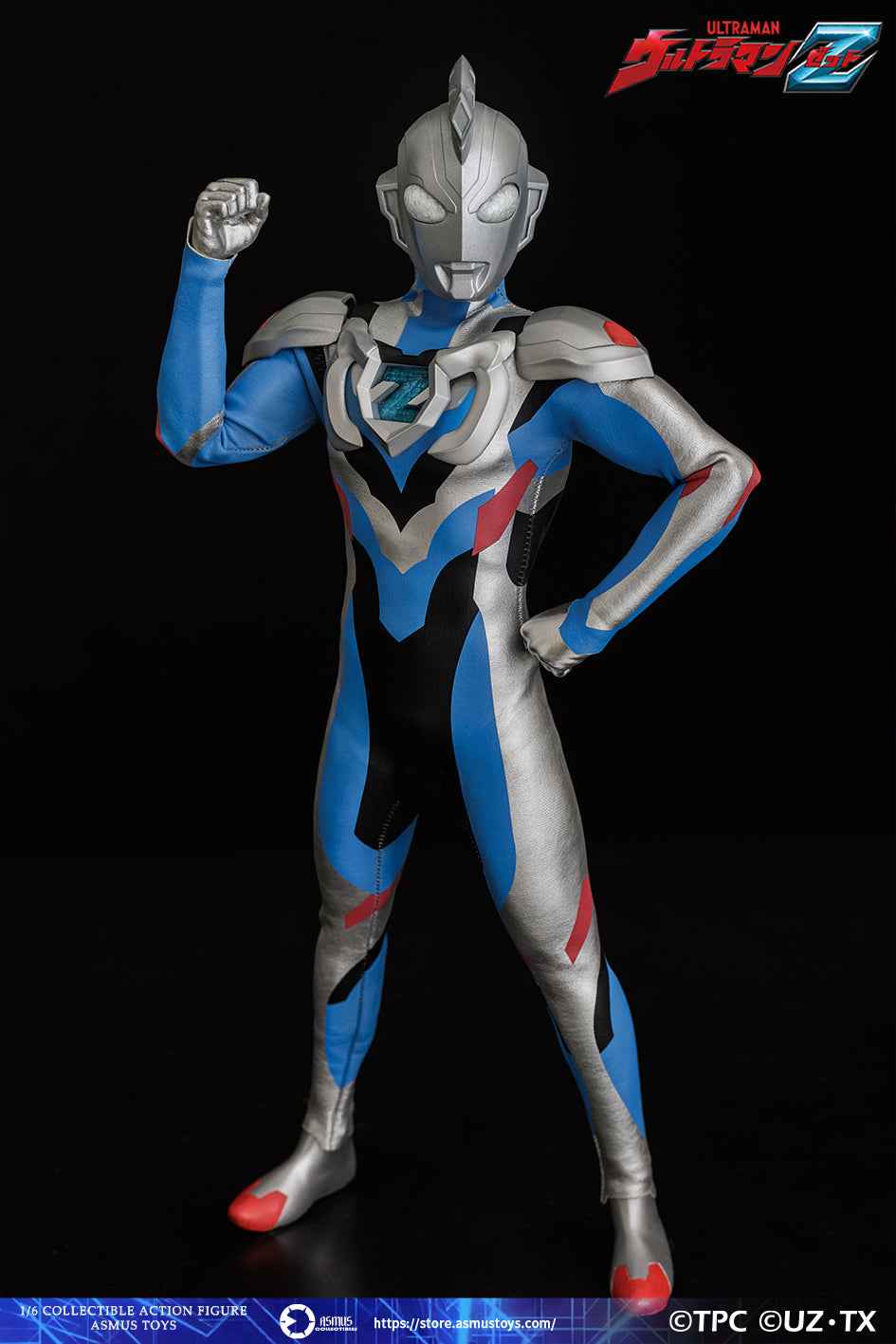 Ultraman Asmus Toys Ultraman Ultraman Zeta ULT003 Licensed Action Figure