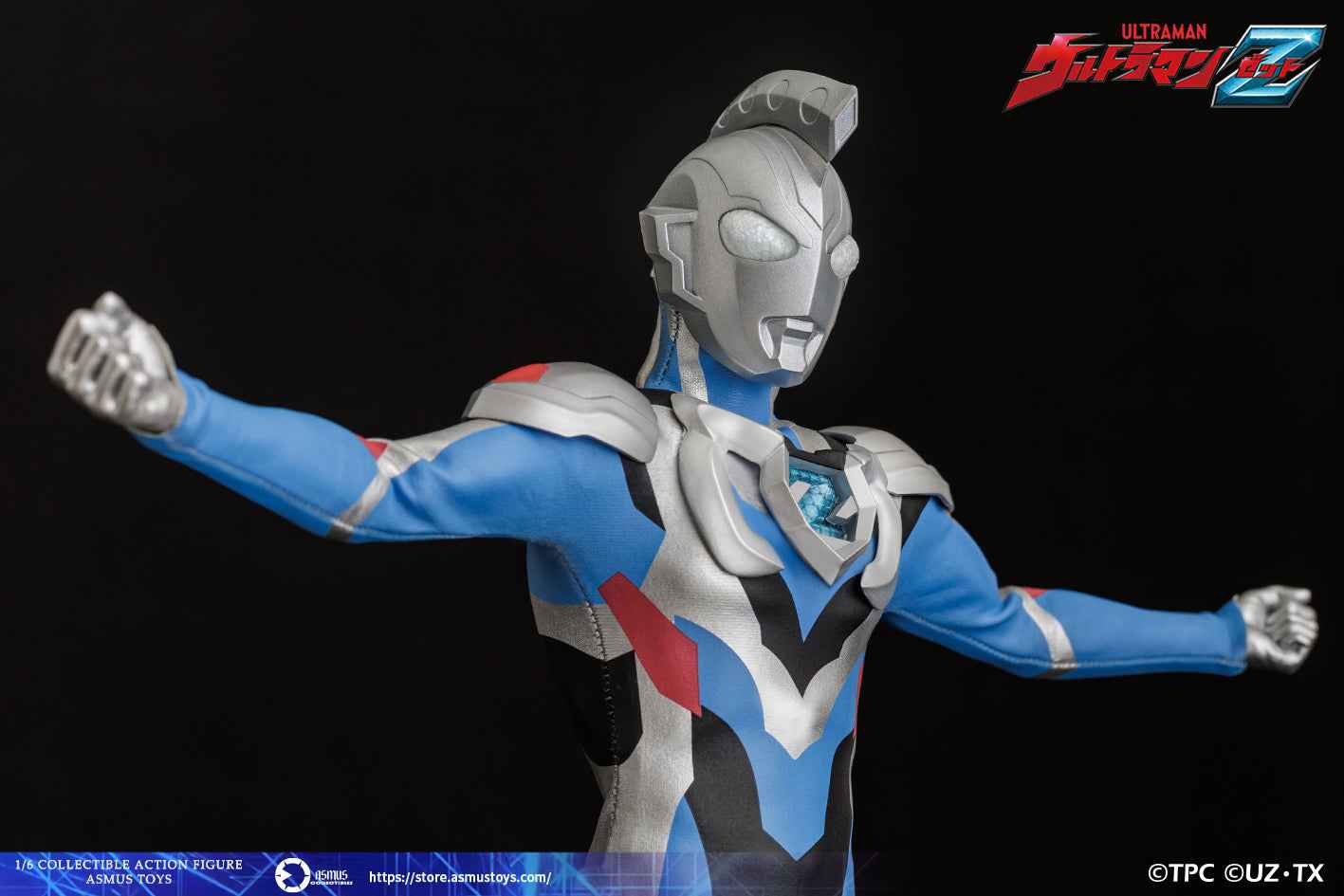 Ultraman Asmus Toys Ultraman Ultraman Zeta ULT003 Licensed Action Figure