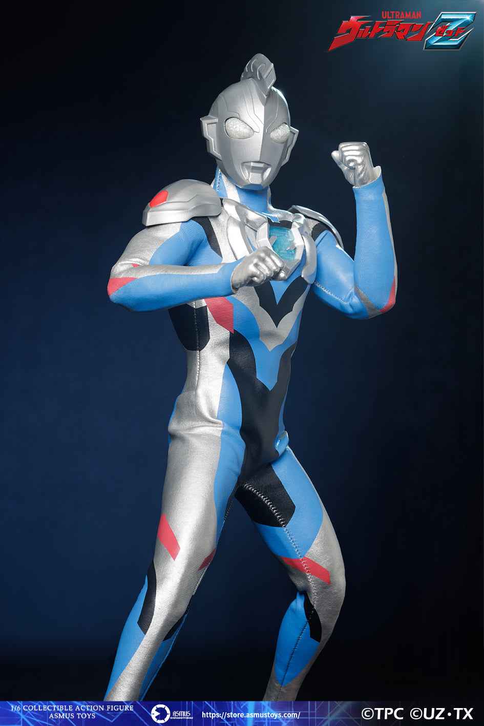 Ultraman Asmus Toys Ultraman Ultraman Zeta ULT003 Licensed Action Figure
