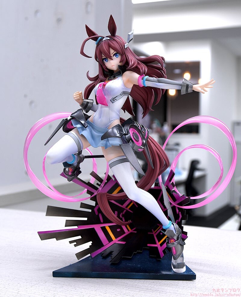 Umamusume Pretty Derby Good Smile Company Mihono Bourbon - 1/7 - The Chestnut Cyborg Licensed PVC Figure