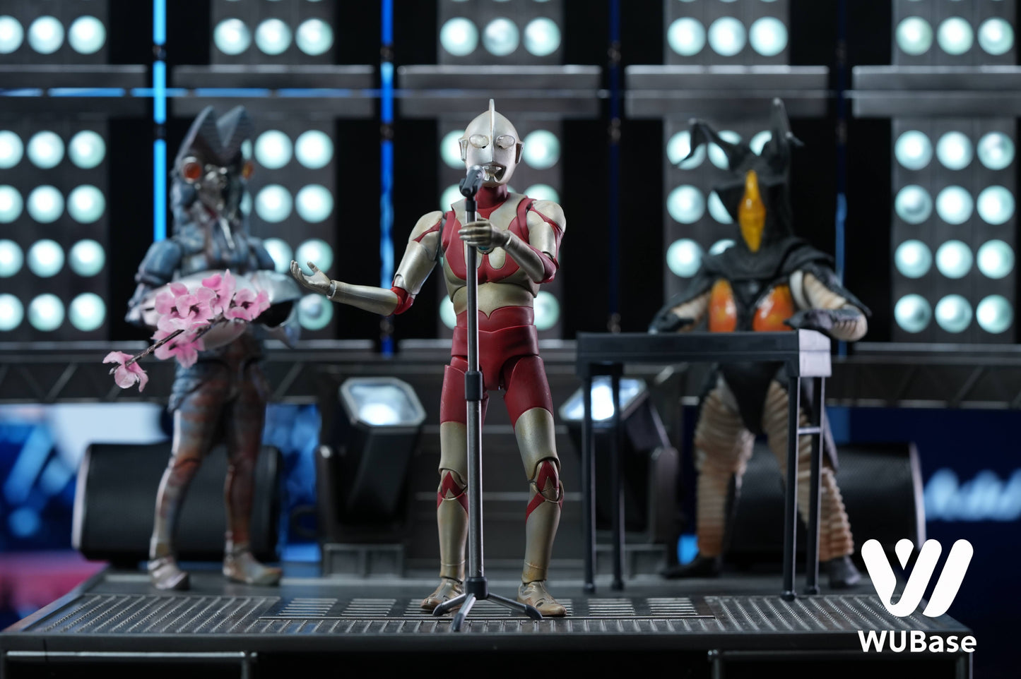 Universal WU Studio Stage Scene Base with Lighting WUBase WS-001 PVC Action Figure Peripheral