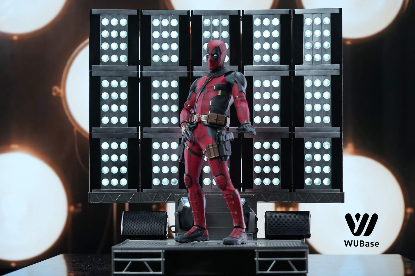 Universal WU Studio Stage Scene Base with Lighting WUBase WS-001 PVC Action Figure Peripheral