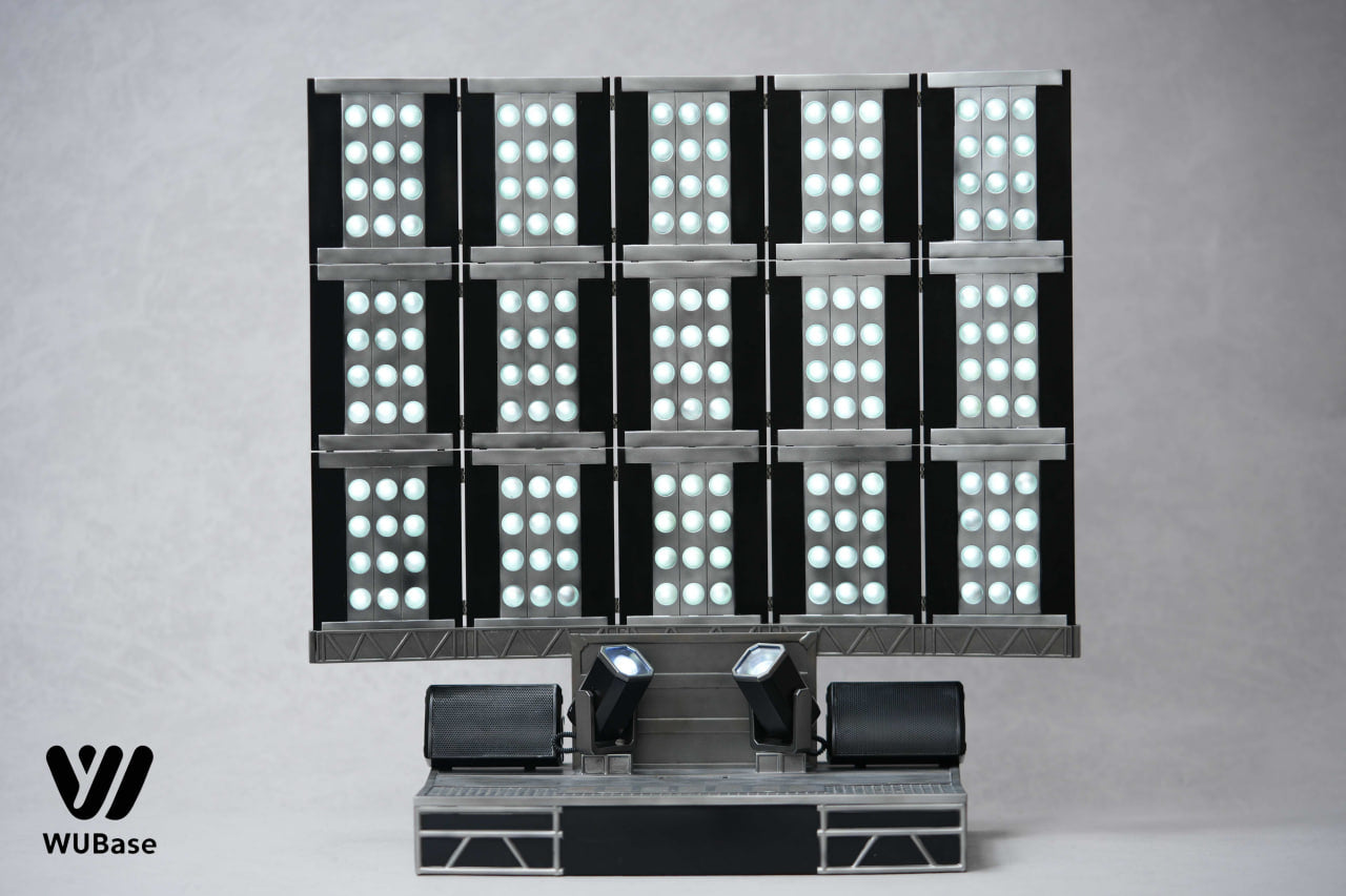 Universal WU Studio Stage Scene Base with Lighting WUBase WS-001 PVC Action Figure Peripheral