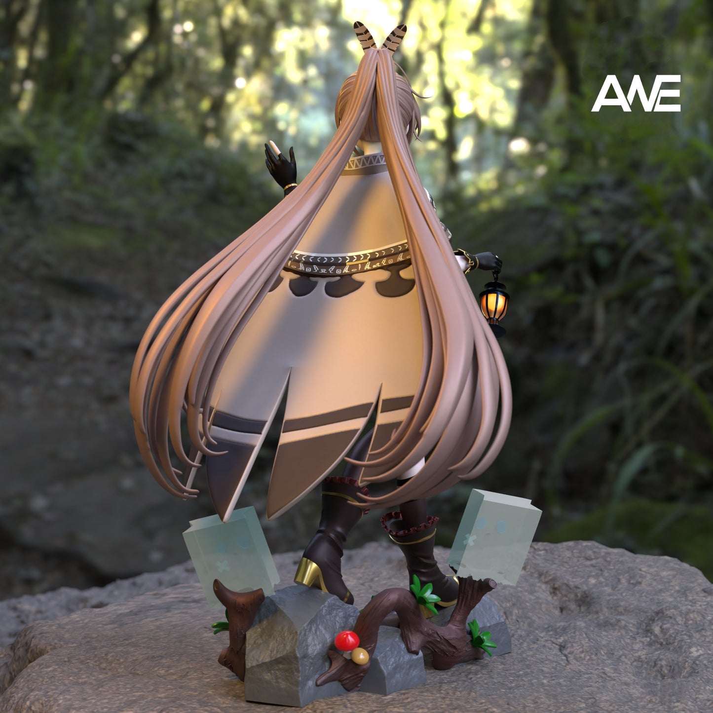 VTuber ANE Studio Nanashi Mumei Resin Statue