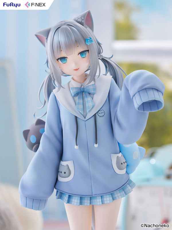 VTuber F:NEX x FuRyu Amashiro Natsuki Nachoneko New outfit ver. Licensed PVC Figure - Santoryu Resins Collectors