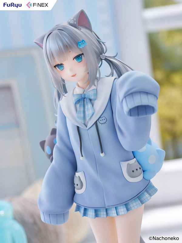 VTuber F:NEX x FuRyu Amashiro Natsuki Nachoneko New outfit ver. Licensed PVC Figure - Santoryu Resins Collectors