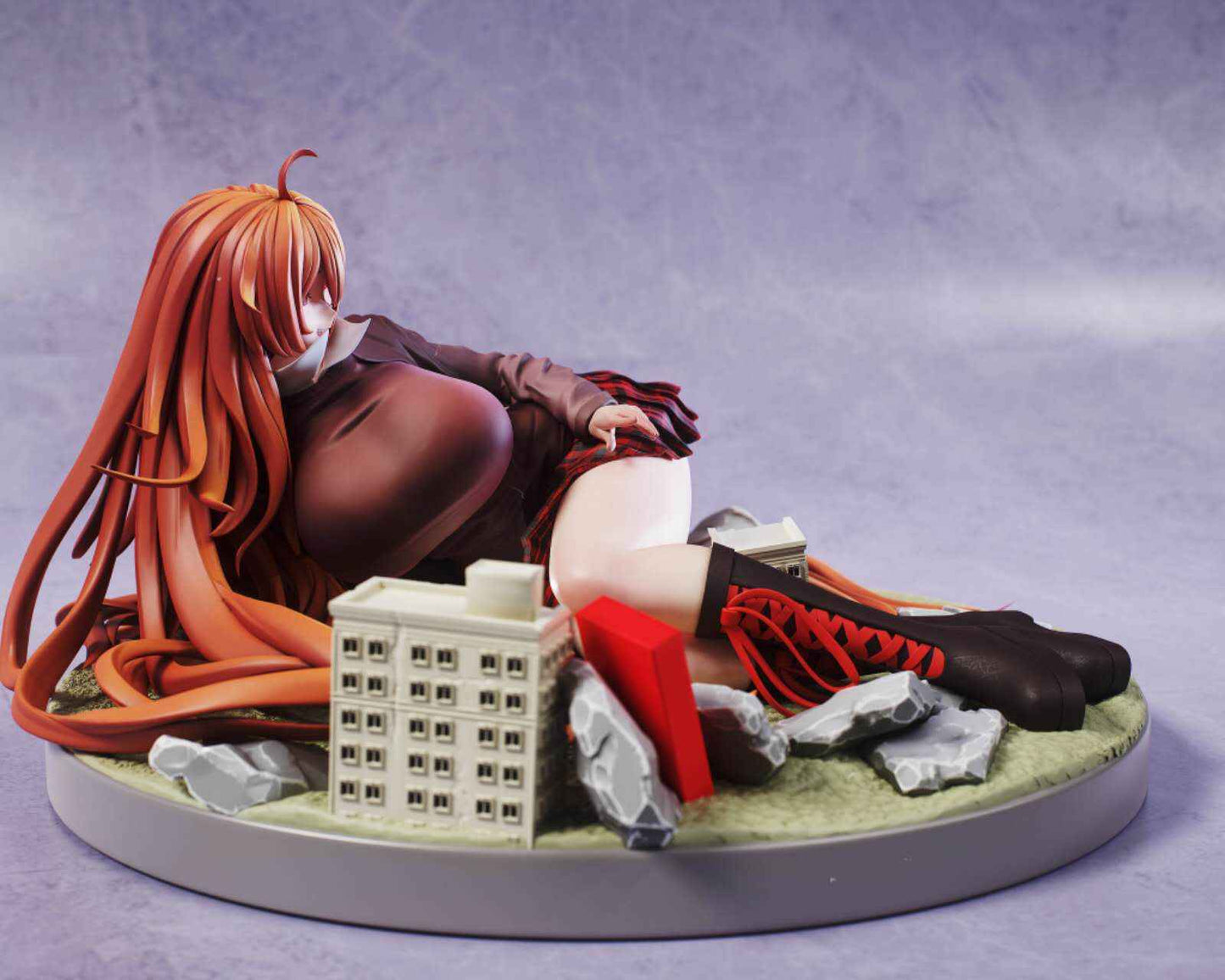 VTuber ~ Homura Studio ~ Chaotic Hellheaven ~ Resin Statue - Santoryu Resins Collectors
