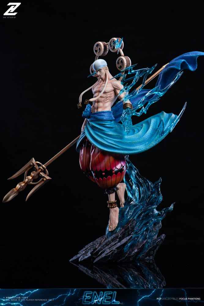 One Piece ~ HZ Studio ~ Enel "Eneru God of Skypiea" ~ Resin Statue - Santoryu Resins Collectors
