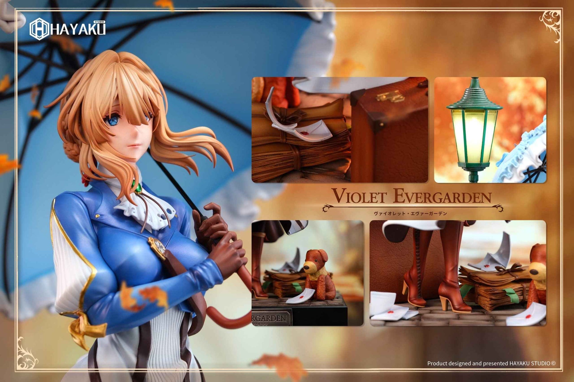 Violet Evergarden Hayaku Studio Violet Evergarden Resin Statue - Santoryu Resins Collectors