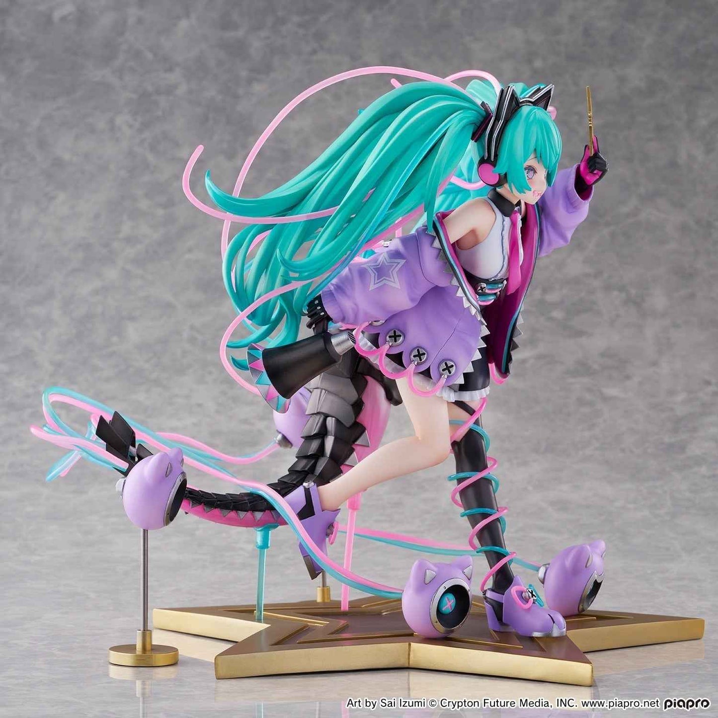 Vocaloid Hobby Stock & Wing Hatsune Miku Digital Stars 2023 Licensed PVC Figure