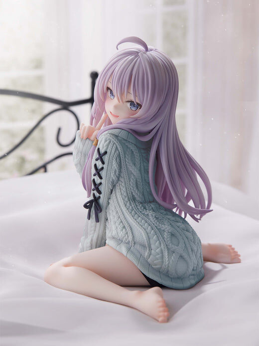 Wandering Witch: The Journey of Elaina FuRyu & F:Nex Elaina Knit ver. Repaint Blue Licensed PVC Figure